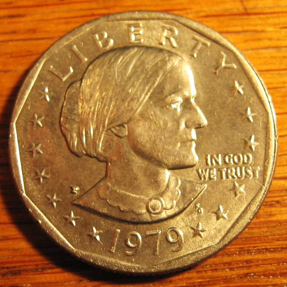 1979 P SUSAN B. ANTHONY 1 DOLLAR COIN